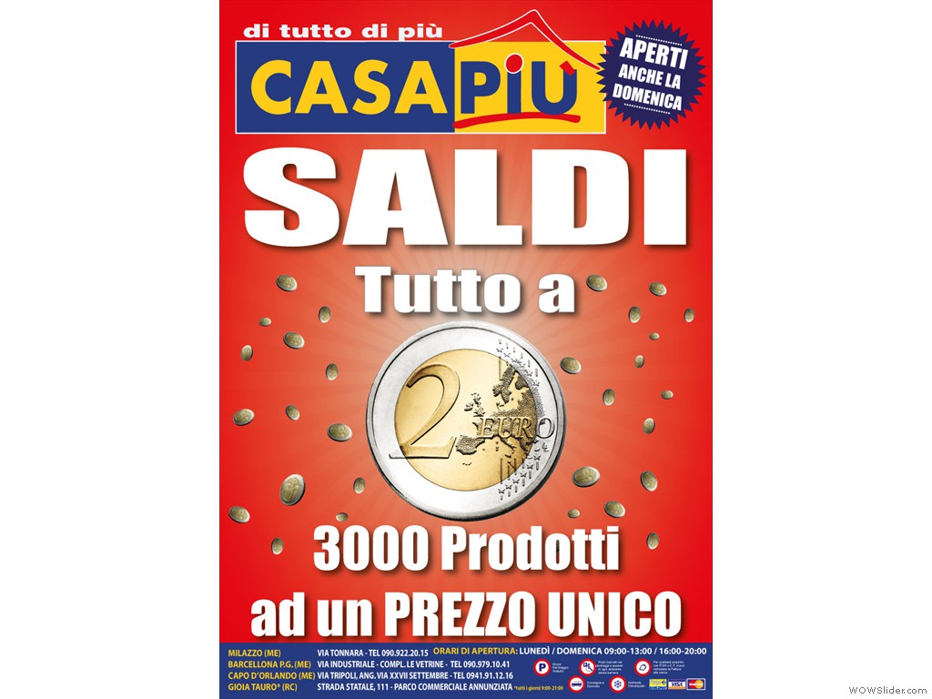 Casapiù TUTTO-A-2EURO