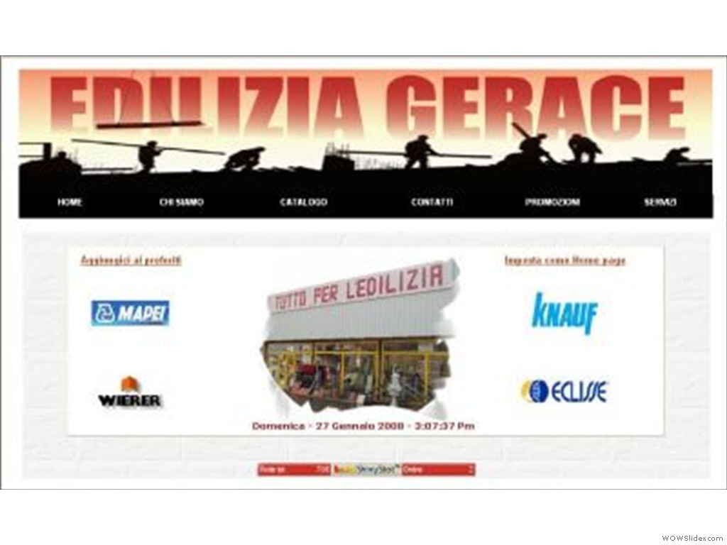 edilizi agerace -  sito istituzionale e catalogo online